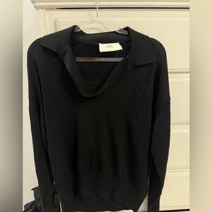 Black AMI Paris sweater size xs